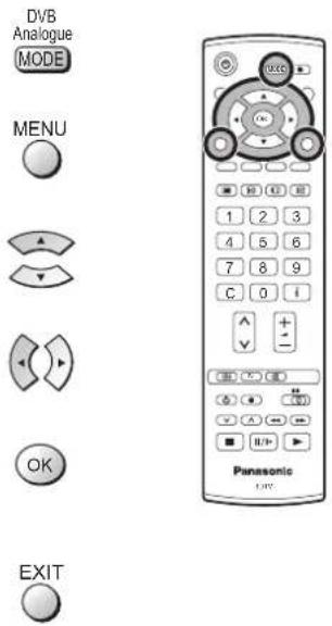 PANASONIC TX-32LXD55F - Note: - 1