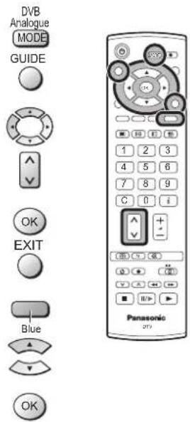 PANASONIC TX-32LXD55F - DVB mode: Information banner - 1