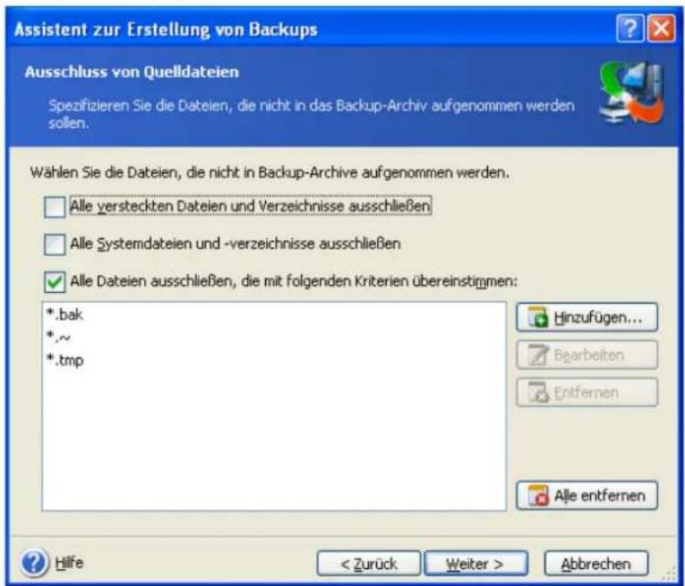 ACRONIS True Image 9.1 Server - Backup von Dateien und Verzeichnissen - 3