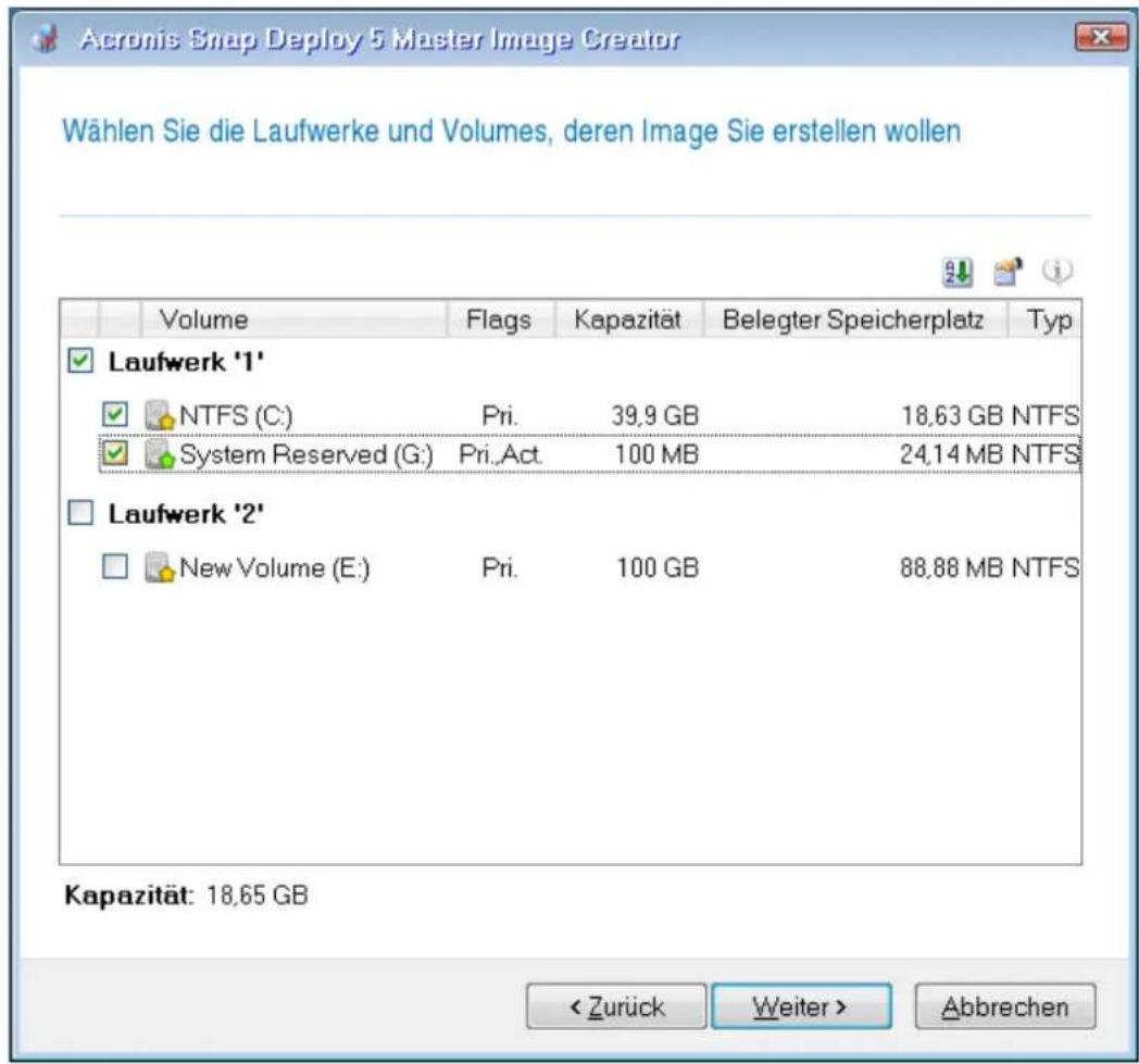 ACRONIS Snap Deploy 5 Update 2 - Imaging von Laufwerken und Volumes - 1