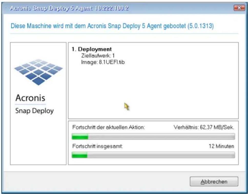 ACRONIS Snap Deploy 5 Update 2 - Schri 4. Erstellen eines Master-Images - 4