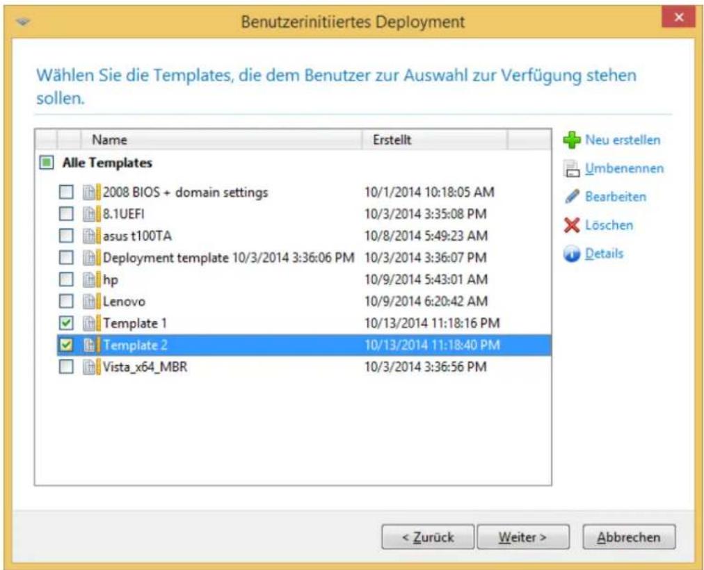 ACRONIS Snap Deploy 5 Update 2 - So kongurieren Sie das benutzeriniierte Deployment - 1