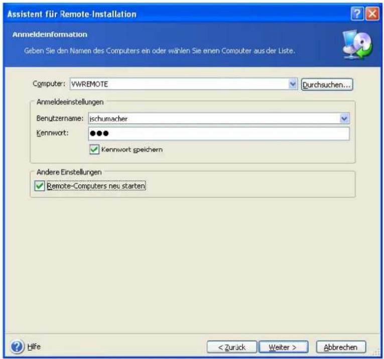 ACRONIS Snap Deploy 2 - Acronis-Komponenten auf Remote-Computern installieren oder updaten - 2