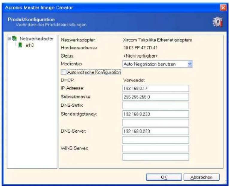 ACRONIS Snap Deploy 2 - Acronis Master Image Creator lokal ausführen - 3