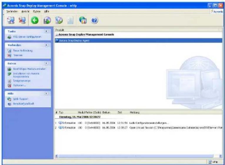 ACRONIS Snap Deploy 2 - Acronis PXE Server konfigurieren - 1