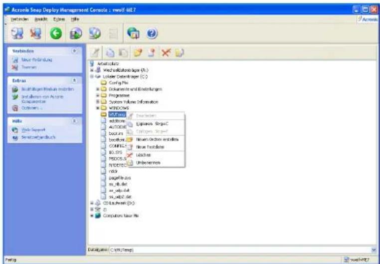 ACRONIS Snap Deploy 2 - Dateiverwaltung - 1