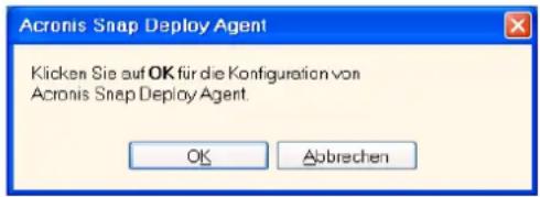 ACRONIS Snap Deploy 2 - Booten der Zielcomputer - 1