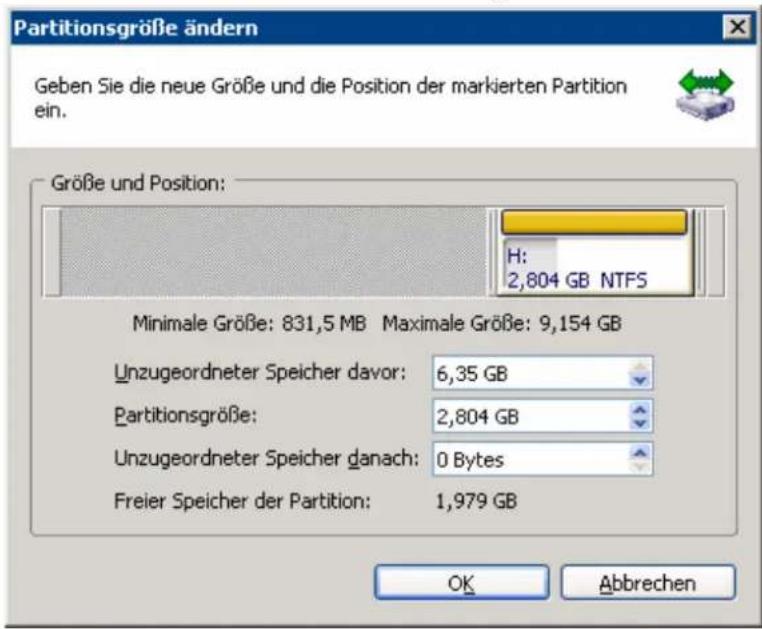 ACRONIS Disk Director suite 9 - Größe einer Partition ändern bzw. verschieben - 3