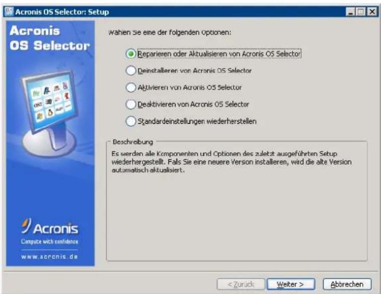 ACRONIS Disk Director suite 9 - Reparieren und aktualisieren - 3