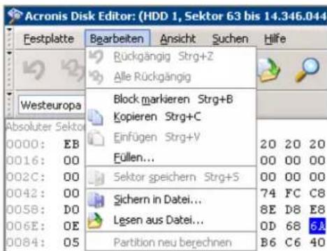 ACRONIS Disk Director suite 9 - Eine Festplatte bearbeiten - 1