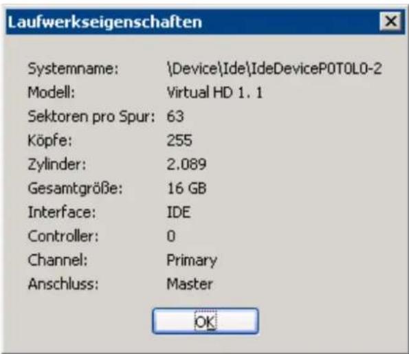 ACRONIS Disk Director suite 9 - Eigenschaften - 1