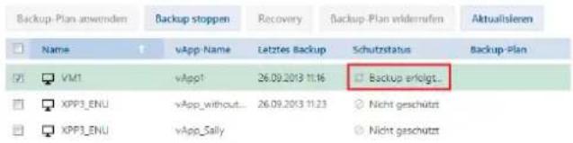 ACRONIS Backup Service for vCloud Update 3 - Backup Storage Backup-Pläne Einstellungen Logs - 2