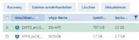 ACRONIS Backup Service for vCloud Update 3 - So stellen Sie Dateien aus einer virtuellen Maschine wieder her - 2