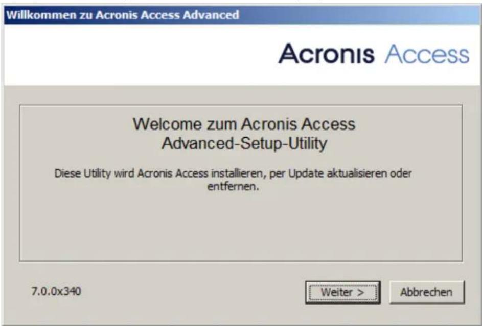 ACRONIS Access (Administrator) - Upgrade von Acronis Access auf einem Microsoft Failover Cluster durchführen - 2