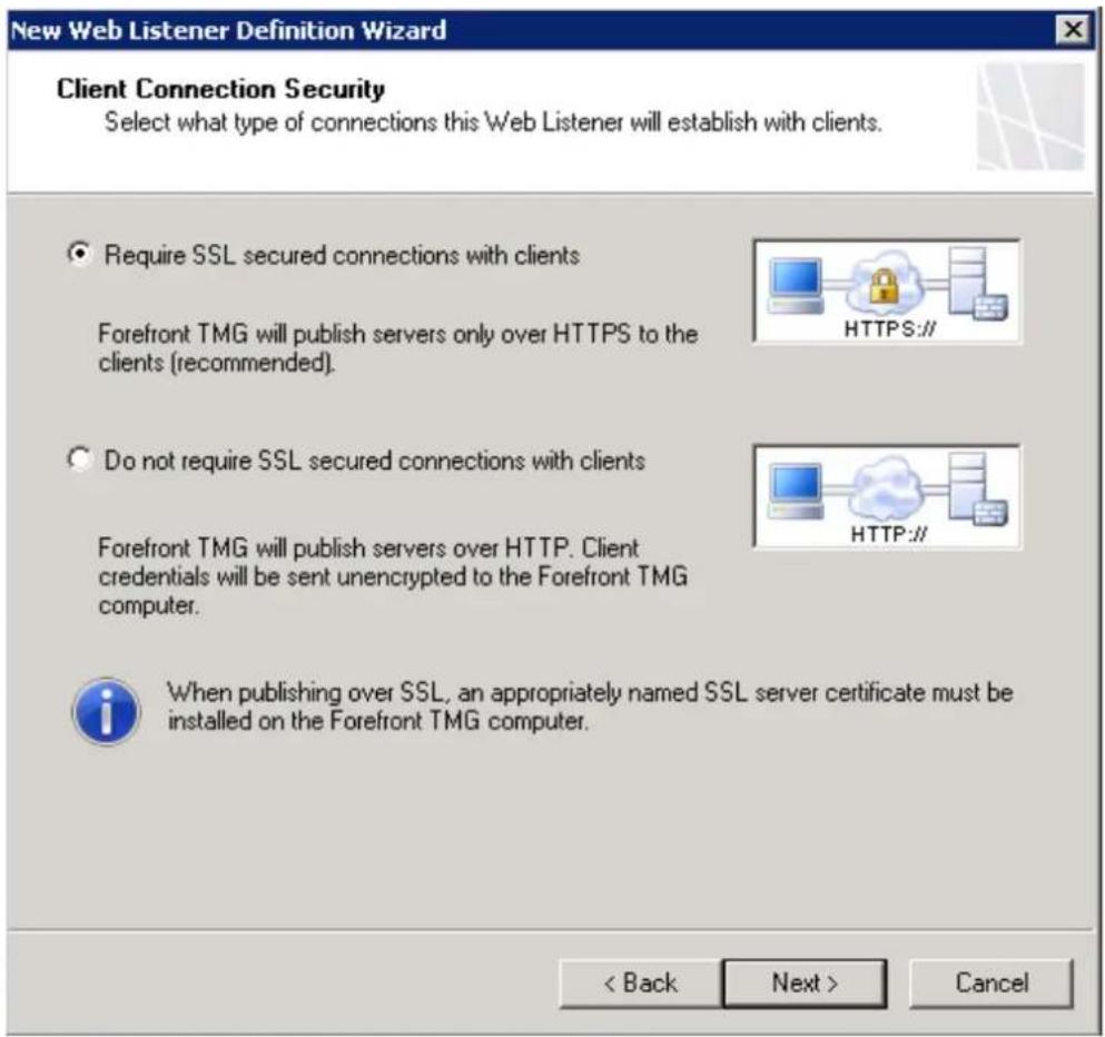 ACRONIS Access (Administrator) - Neuen Web Listener erstellen - 2