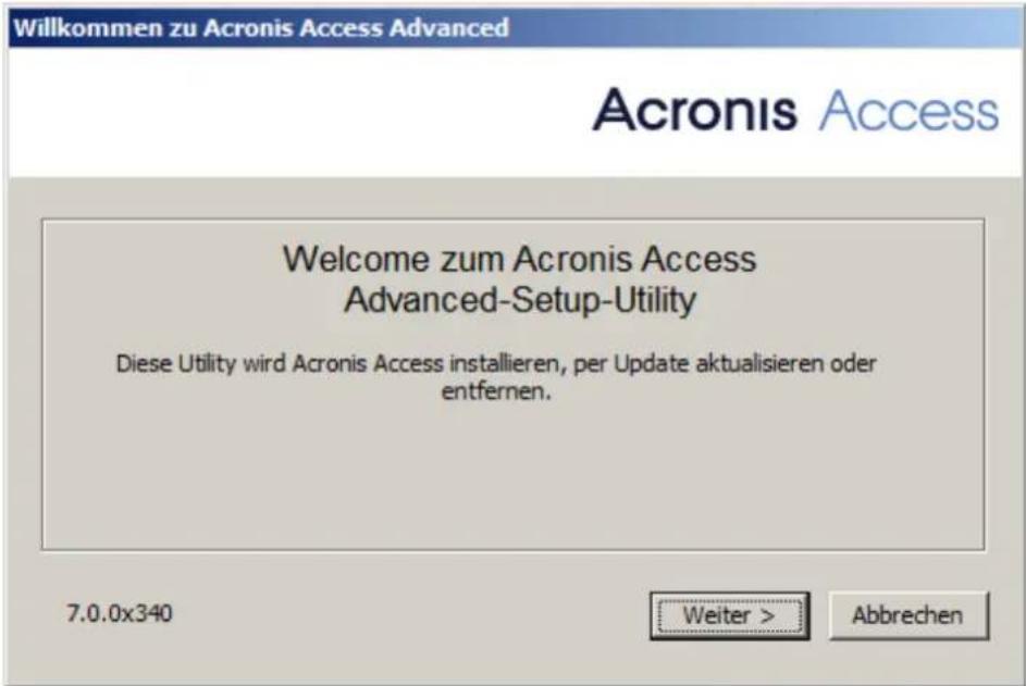ACRONIS Access (Administrator) - Upgrade eines mobilEcho-Servers auf einem Windows 2008 Failover Cluster auf Acronis Access durchführen - 1