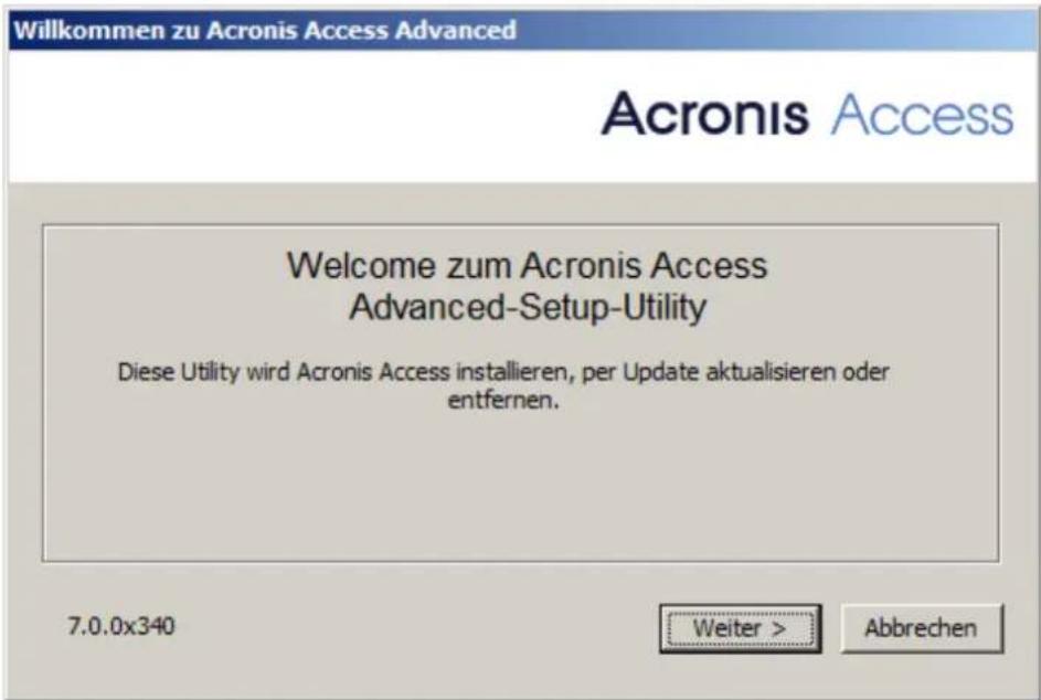 ACRONIS Access (Administrator) - Upgrade eines mobilEcho-Servers auf einem Windows 2012 Failover Cluster auf Acronis Access durchführen - 1
