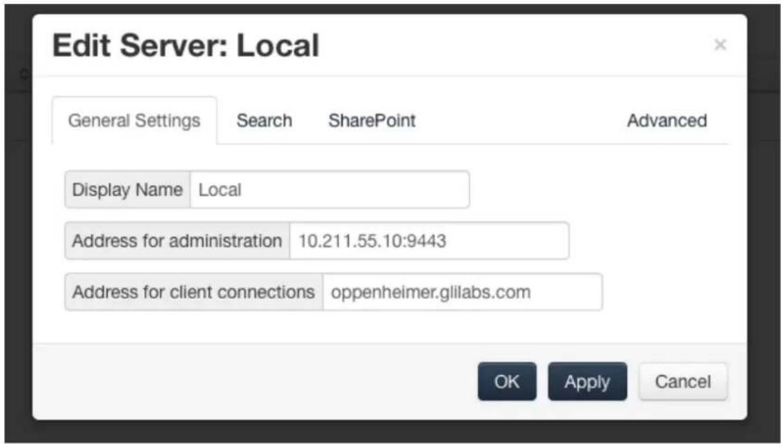 ACRONIS Access (Administrator) - Klicken Sie auf Speichern. - 1