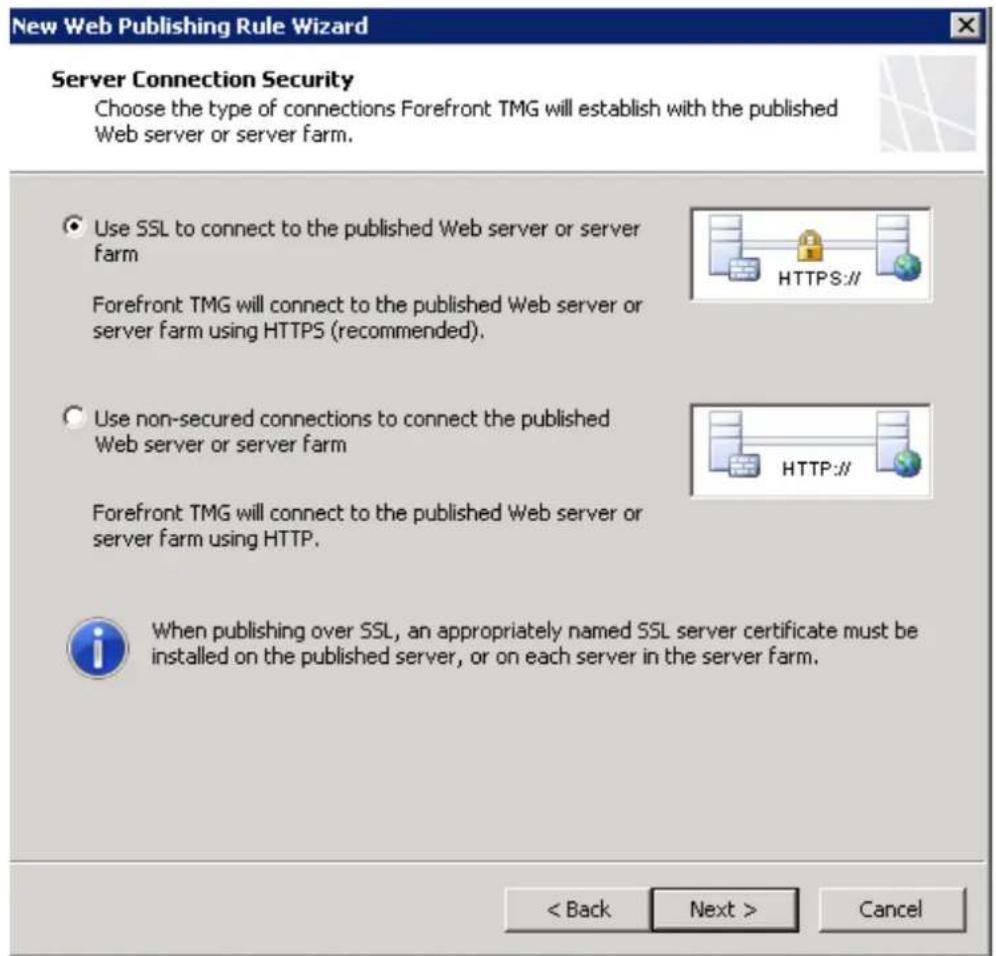 ACRONIS Access (Administrator) - Eine neue Website-Veröffentlichungsregel erstellen - 4