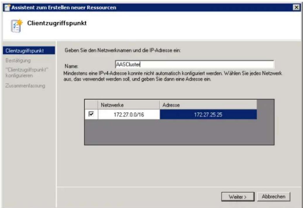ACRONIS Access (Administrator) - Geben Sie einen Namen für diesen Zugriffspunkt ein. - 1