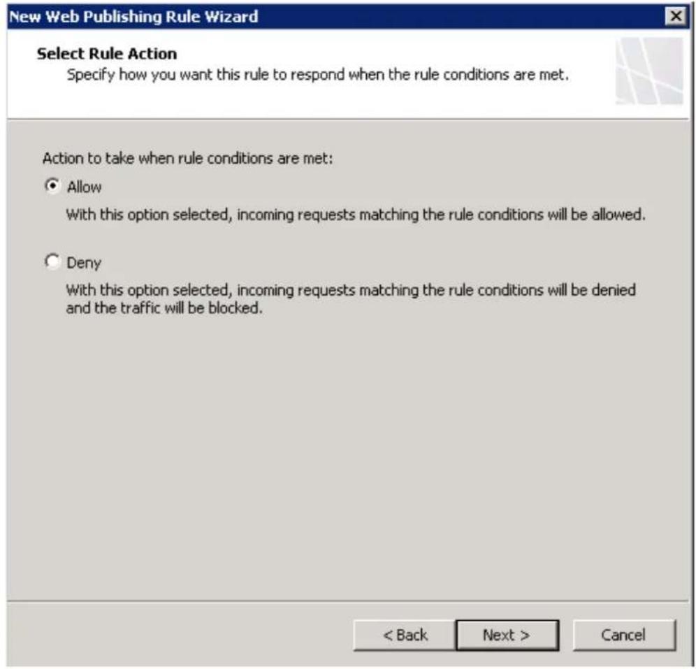 ACRONIS Access (Administrator) - Eine neue Website-Veröffentlichungsregel erstellen - 2