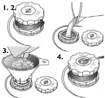 BAUKNECHT GSIP 6143 IN - b. Salz einfüllen - 1