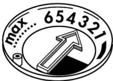 BAUKNECHT GSI 5919/1 SW BK - Optische Vorratsanzeige: - 1