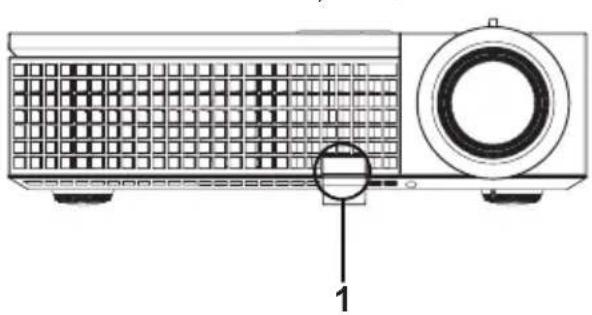 DELL 1609WX - Absenken des Projektors - 1