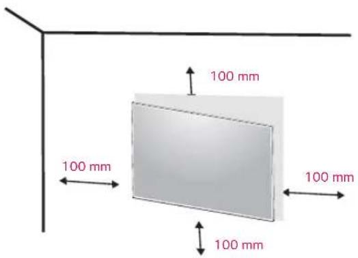 LG 32UD89-W - Installing to a wall - 1