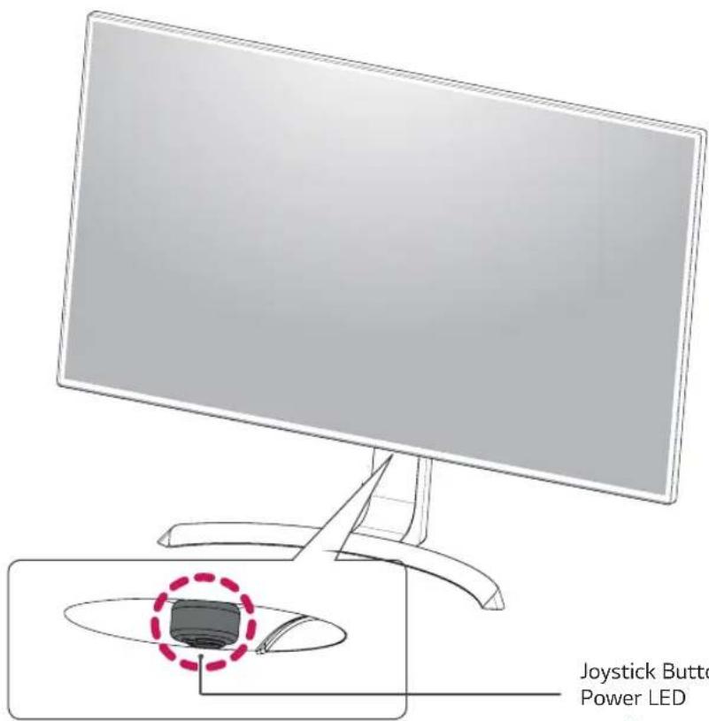 LG 32UD89-W - Component and Button Description - 1