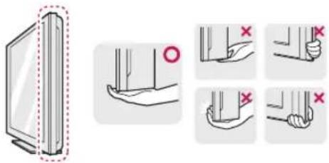 LG 32UD89-W - Moving and Lifting the Monitor - 1