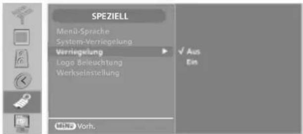 LG 32LP1DA - Geräte-Verriegelung (Kindersicherung) - 1