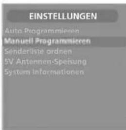 LG 32LP1DA - Manuelle Programmierung - 2