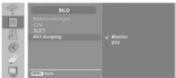 LG 32LP1DA - Bildausgang für AV2 EURO SCART - 1