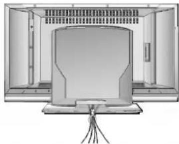 LG 32LP1DA - Verwendung der hinteren Abdeckung - 4