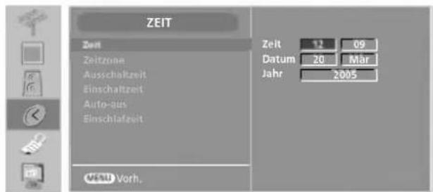 LG 32LP1DA - Zeiteinstellung - 1