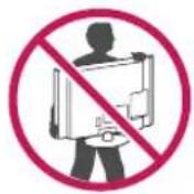 LG 27MP57VQ-P - Moving and Lifting the Monitor - 2