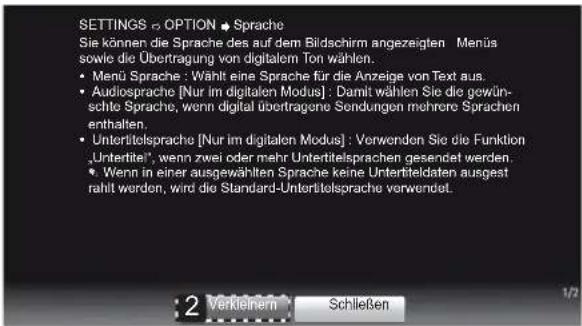 LG 27MD53D-PZ - Verwendung des TV-Menüs - 3