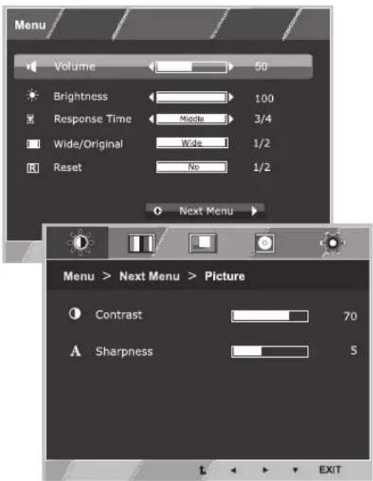 LG 27MB65PY-W - Menu Settings - 1