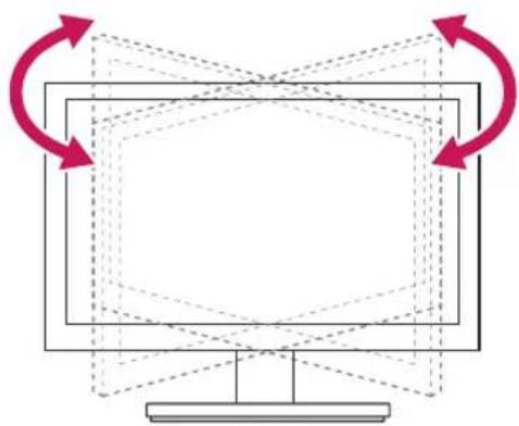 LG 27MB35PH-B - Swivel stand - 1