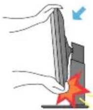 LG 27EB22PY-W - After installation, adjust the angle as shown below. - 5