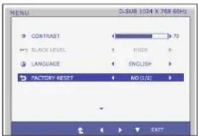 LG 27EB22PY-W - Main menu Description - 4