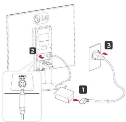 LG 24M35H-B - Mounting on a table - 3