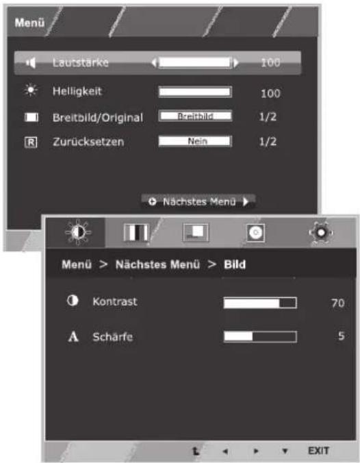 LG 24EB23PY-W - Menüeinstellungen - 1