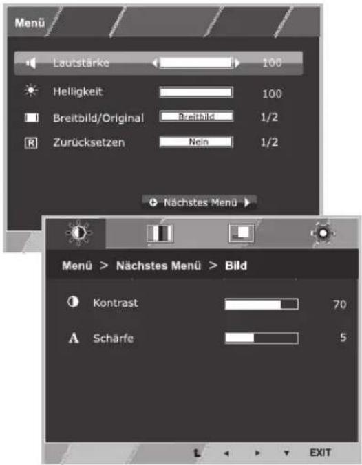 LG 24EB23PM-W - Menüeinstellungen - 1