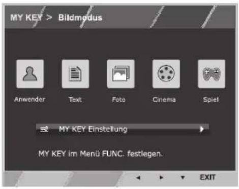 LG 24EB23PM-W - MY KEY Einstellungen - 1