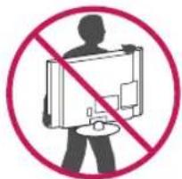 LG 23MB35PH-B - Moving and Lifting the Monitor - 2