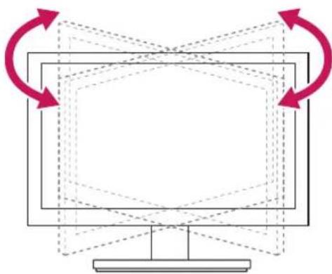 LG 22MB65PY - Swivel stand - 1