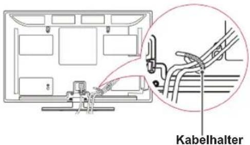 LG 60PZ755S - Sauberes Verlegen der Kabel - 3