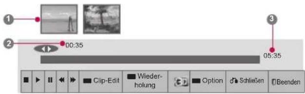 LG 60PZ755S - Aufgenommene Programme abspielen - 1